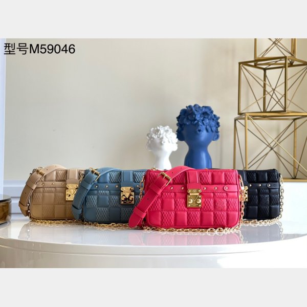 Cómo comprar Réplicas Louis Vuitton Pochette Troca H27 M59048/M59046 En línea