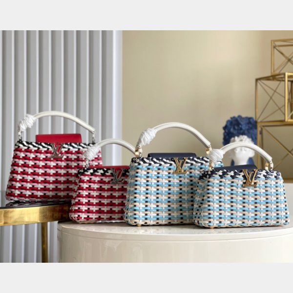 ¡Nuevos bolsos AAA+ Louis Vuitton Capucines de lujo!