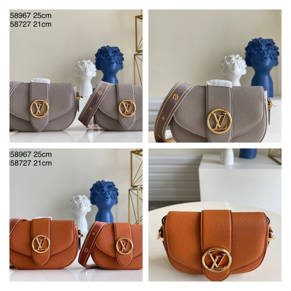 El diseñador de Réplicas de LV Louis Vuitton Pont 9 Soft Mm High End Leathers