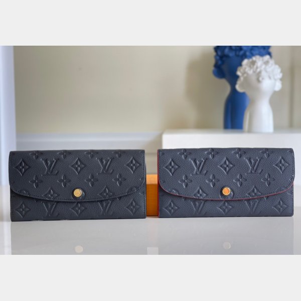 2022 Mejor de alta calidad Louis Vuitton Emilie M62369/M69417 Monogram Empreinte Leather