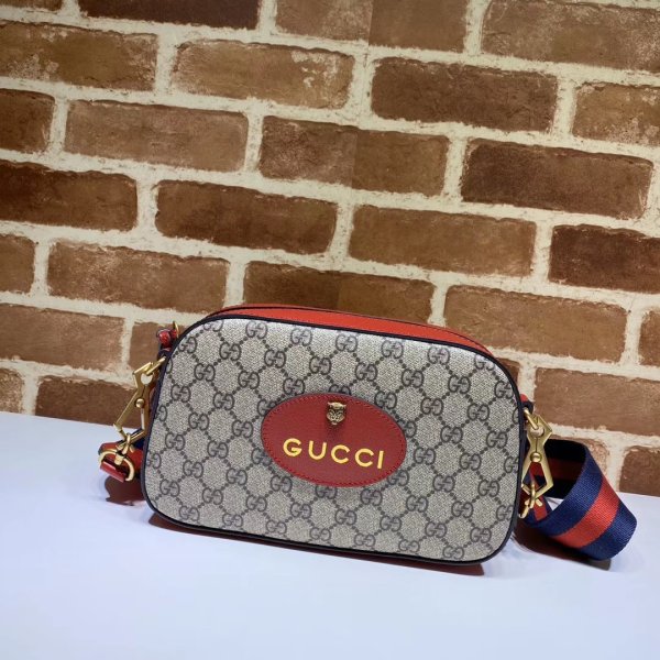 Diseñador Gucci Neo Vintage GG Replica Supreme Messenger 476466 bolsas