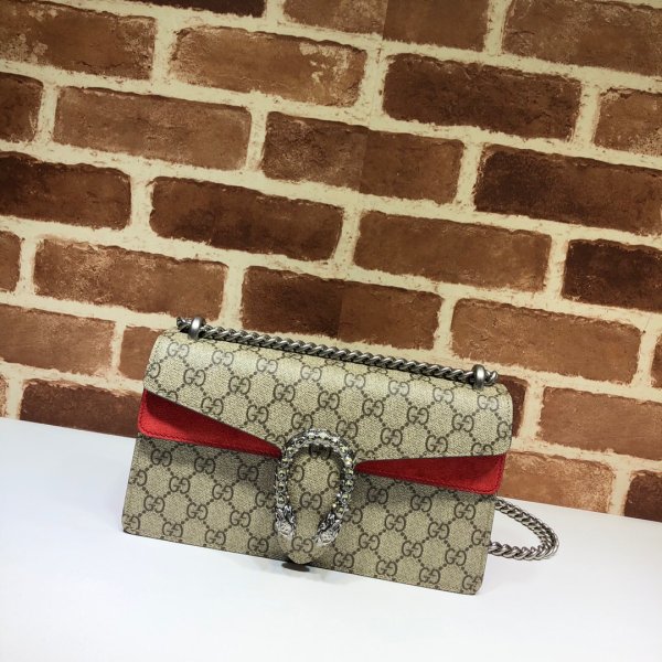Gucci Barra Crossbody de hombro de cadena pequeña Dioniso 499623 Bolsa